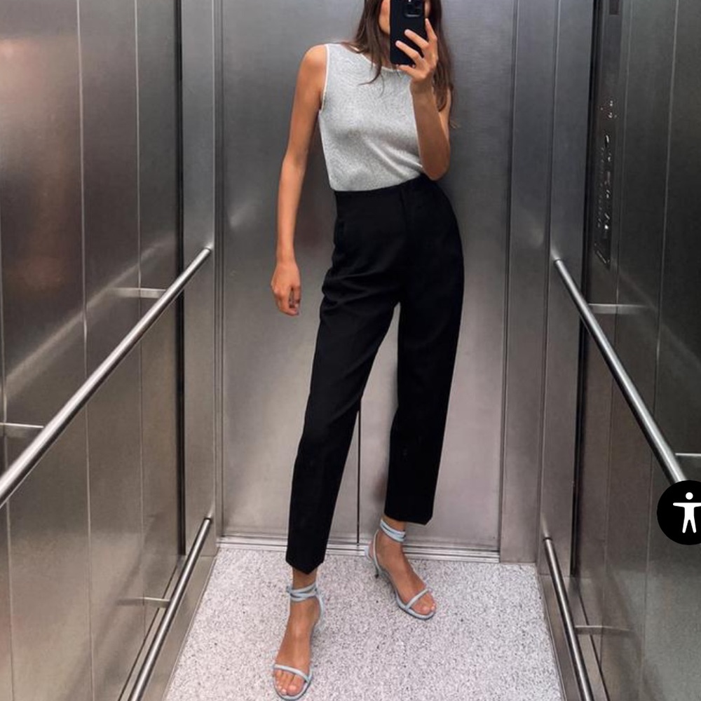 Zara High Waisted Trousers
